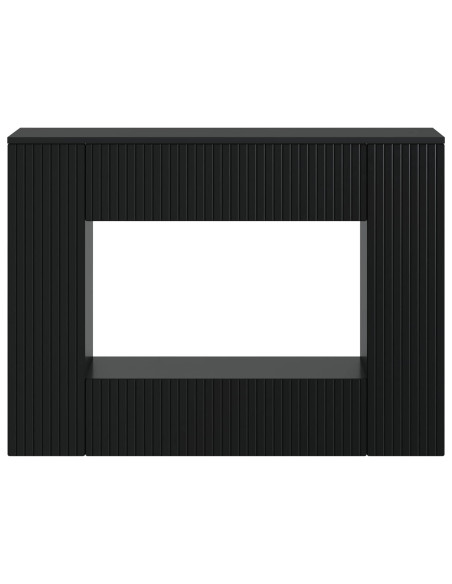 Tavolo consolle Nero 101 x 29 x 74 cm Legno ingegnerizzato