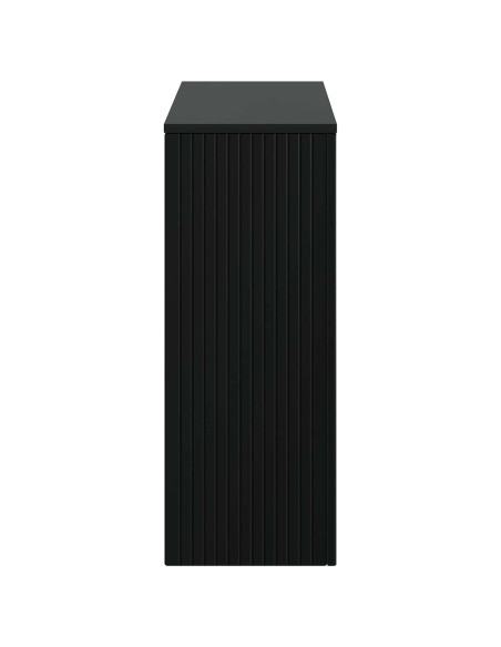 Tavolo consolle Nero 101 x 29 x 74 cm Legno ingegnerizzato