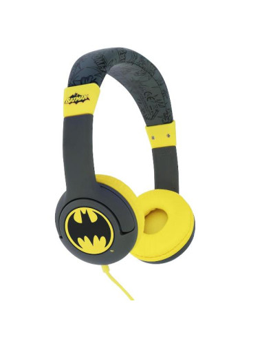 BATMAN BAT SIGNAL KIDS HEADPHONES