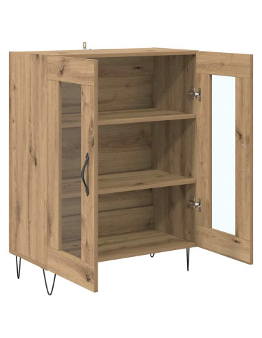 Credenza Rovere artigianale 69,5 x 34 x 90 cm Legno multistrato