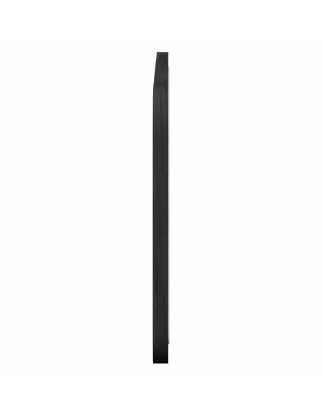 Testiera con testiera Nero 100 x 55 x 3 cm Rattan