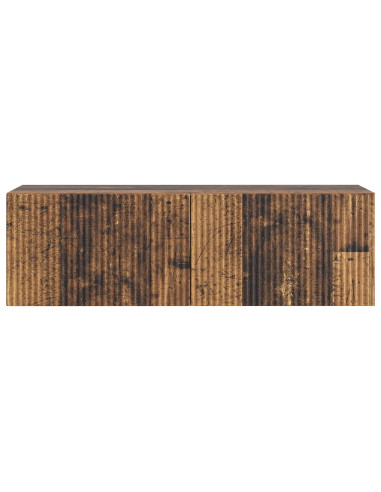 Mobile Porta TV da Muro Legno antico 98 x 31 x 30 cm