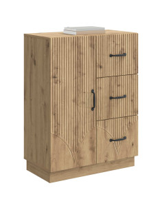 Credenza con cassetto Rovere Artigianale 66 x 34,5 x 87 cm 2