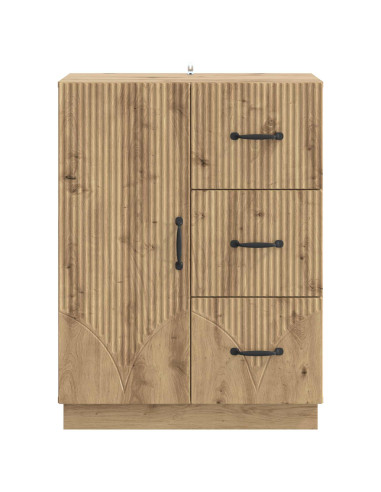 Credenza con cassetto Rovere Artigianale 66 x 34,5 x 87 cm