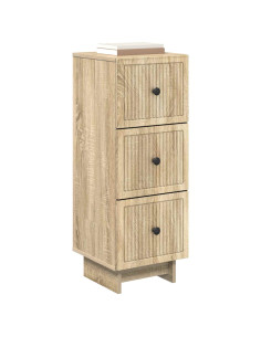 Mobile con Cassetti Rovere Sonoma 33 x 34,5 x 90 cm 2