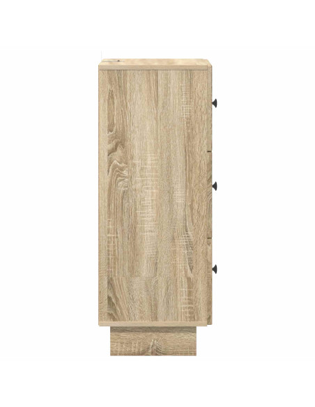 Mobile con Cassetti Rovere Sonoma 33 x 34,5 x 90 cm