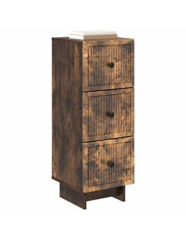 Mobile con Cassetti Rovere Fumo 33 x 34,5 x 90 cm