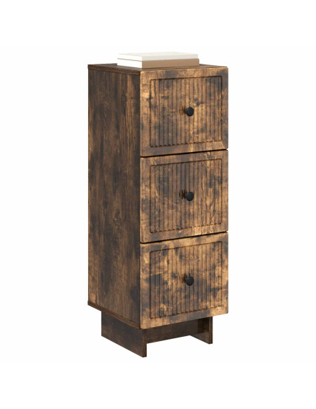 Mobile con Cassetti Rovere Fumo 33 x 34,5 x 90 cm