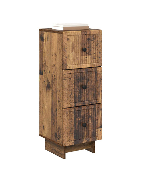 Mobile con Cassetti Legno antico 33 x 34,5 x 90 cm