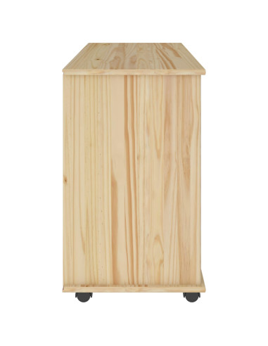 Mobile con Ruote con ruota Marrone 100 x 39 x 65,5 cm