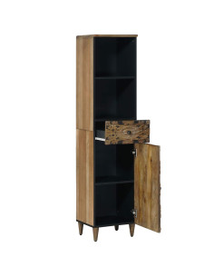 Mobile da Bagno con cassetto Marrone 38 x 33,5 x 160 cm 2
