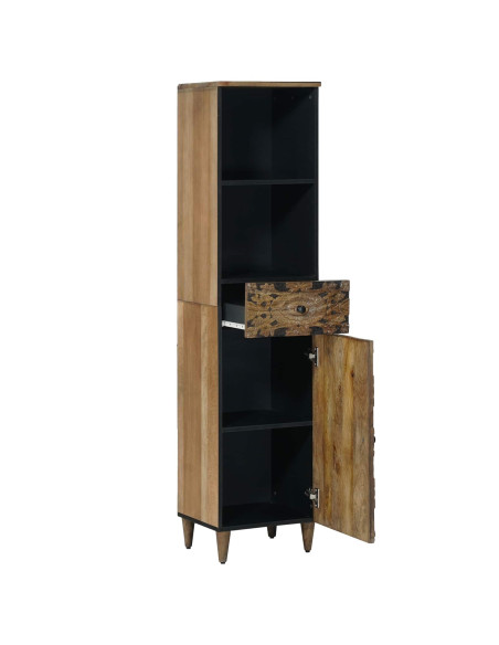 Mobile da Bagno con cassetto Marrone 38 x 33,5 x 160 cm