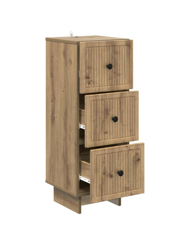 Mobile con Cassetti Rovere Artigianale 33 x 34,5 x 90 cm