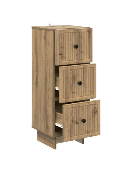Mobile con Cassetti Rovere Artigianale 33 x 34,5 x 90 cm