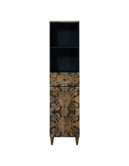 Mobile da Bagno con cassetto Marrone 38 x 33,5 x 160 cm