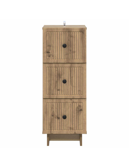 Mobile con Cassetti Rovere Artigianale 33 x 34,5 x 90 cm