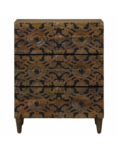 Credenza con Ripostiglio Marrone 60 x 33,5 x 75 cm