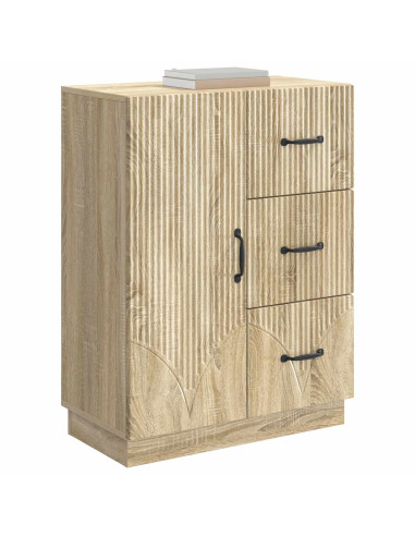 Credenza Rovere Sonoma 66 x 34,5 x 87 cm Legno ingegnerizzato