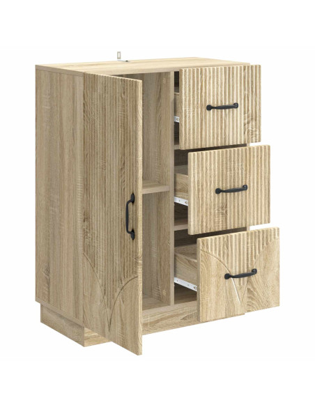 Credenza Rovere Sonoma 66 x 34,5 x 87 cm Legno ingegnerizzato