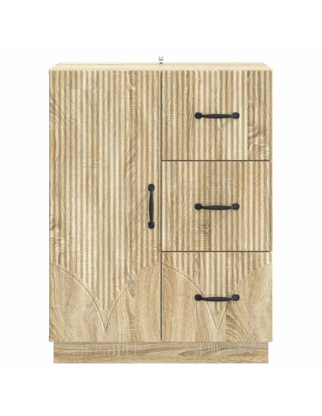 Credenza Rovere Sonoma 66 x 34,5 x 87 cm Legno ingegnerizzato