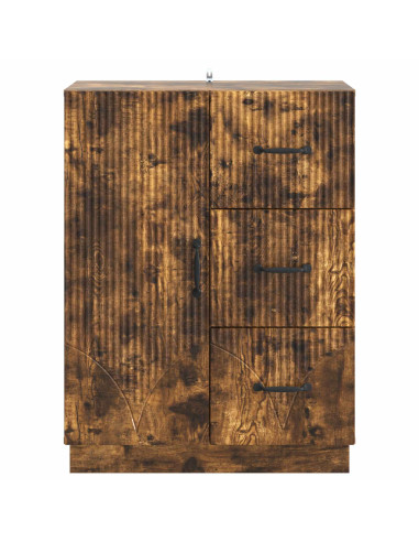 Credenza Rovere Fumo 66 x 34,5 x 87 cm Legno ingegnerizzato