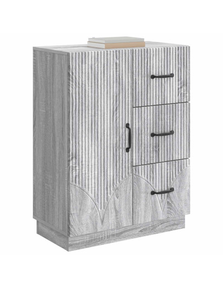 Credenza Grigio Sonoma 66 x 34,5 x 87 cm Legno ingegnerizzato