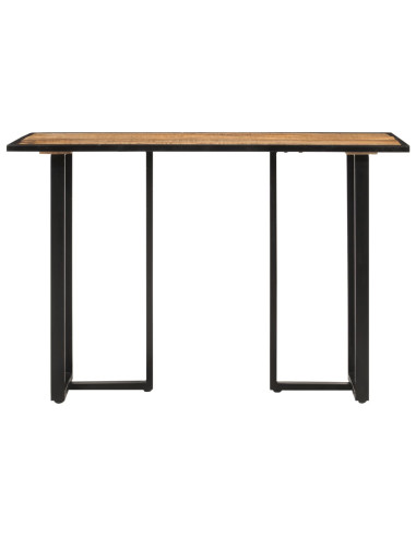 Tavolo da Pranzo 110x55x75,5 cm in Legno Massello di Mango