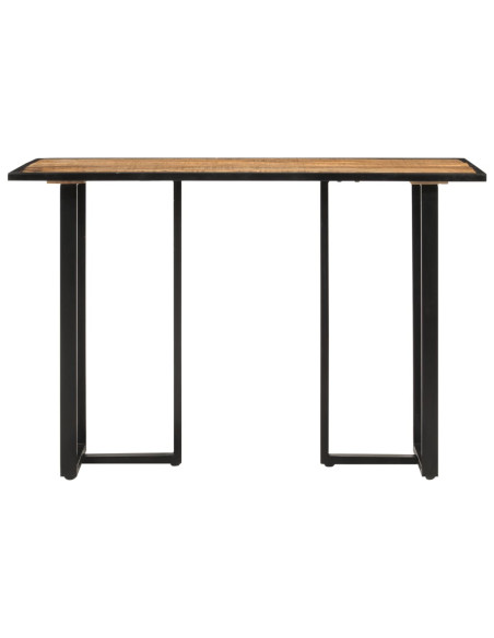Tavolo da Pranzo 110x55x75,5 cm in Legno Massello di Mango