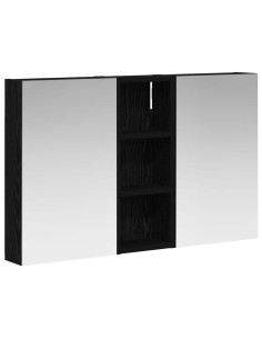 Set di Armadi da Bagno con lo scaffale 3 pcs 80 x 10,5 x 50 cm 2
