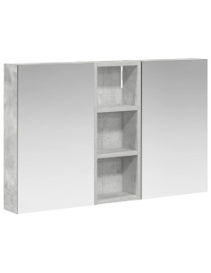 Set di Armadi da Bagno con lo scaffale 3 pcs 80 x 10,5 x 50 cm 2