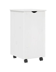 Mobile con Ruote con ruota Bianco 34 x 39 x 65,5 cm 2