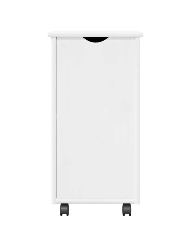Mobile con Ruote con ruota Bianco 34 x 39 x 65,5 cm