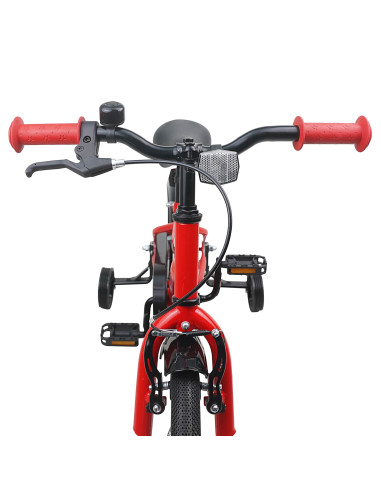 Bicicletta per Bambini 16 Pollici per bambini di 4-6 anni Rosso
