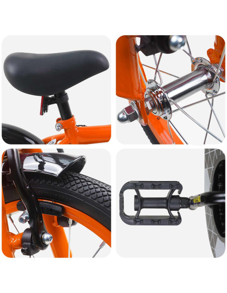 Bicicletta per Bambini 12 Pollici per bambini di 2-4 anni