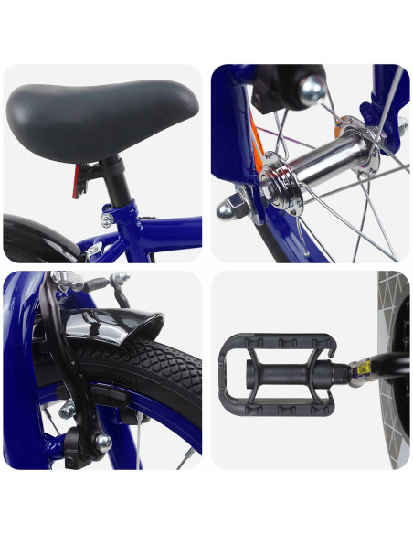 Bicicletta per Bambini 12 Pollici per bambini di 2-4 anni