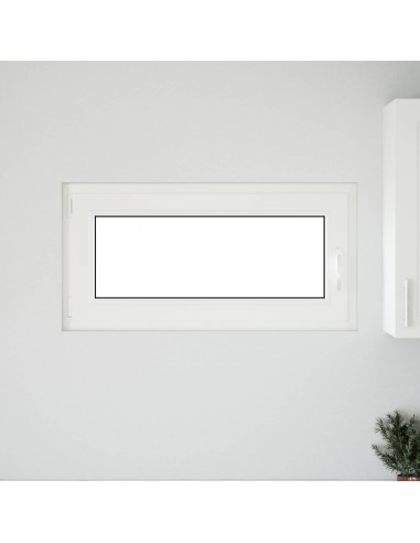Finestra per Soffitta RISOR Bianco 100 x 50 cm PVC e Vetro
