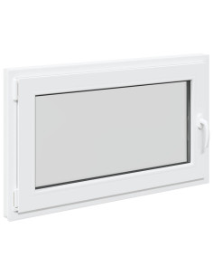 Finestra per Soffitta RISOR Bianco 100 x 60 cm PVC e Vetro 2
