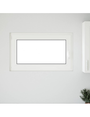 Finestra per Soffitta RISOR Bianco 100 x 70 cm PVC e Vetro