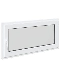 Finestra per Soffitta RISOR Bianco 120 x 60 cm PVC e Vetro 2