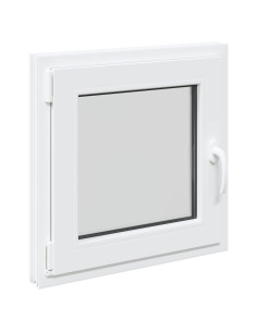 Finestra per Soffitta RISOR Bianco 60 x 60 cm PVC e Vetro 2