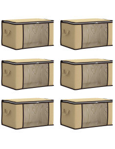 Scatola di stoccaggio con finestra laterale trasparente 6 pcs 2