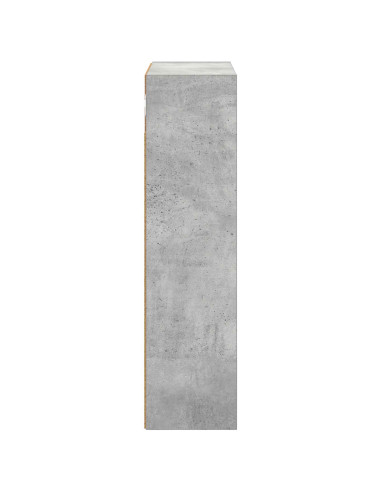 Armadio da bagno a muro Grigio Cemento 40 x 16 x 62,5 cm