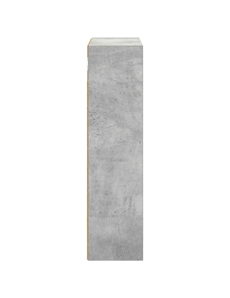 Armadio da bagno a muro Grigio Cemento 40 x 16 x 62,5 cm