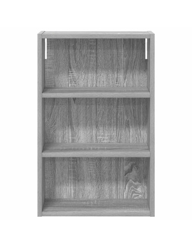 Armadio da bagno a muro Sonoma grigia 40 x 16 x 62,5 cm