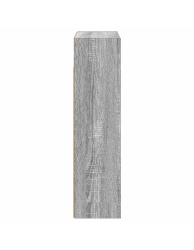 Armadio da bagno a muro Sonoma grigia 40 x 16 x 62,5 cm