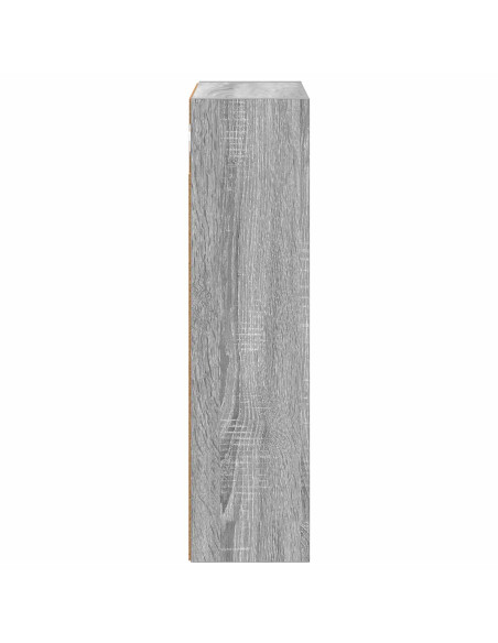 Armadio da bagno a muro Sonoma grigia 40 x 16 x 62,5 cm