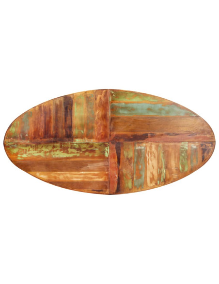 Tavolo da Pranzo 200x100x75cm in Legno Massello di Recupero