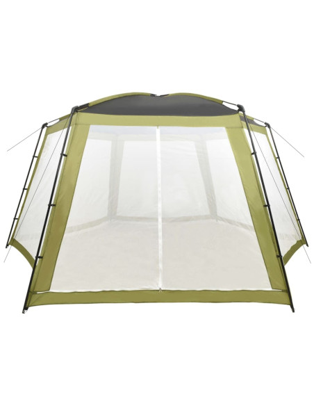 Tenda per Piscina in Tessuto 660x580x250 cm Verde