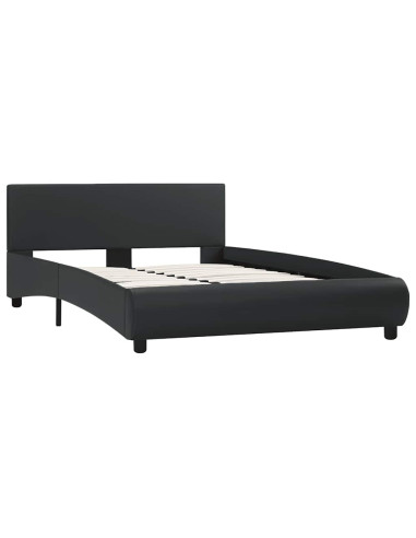 Giroletto con LED Nero in Similpelle 120x200 cm