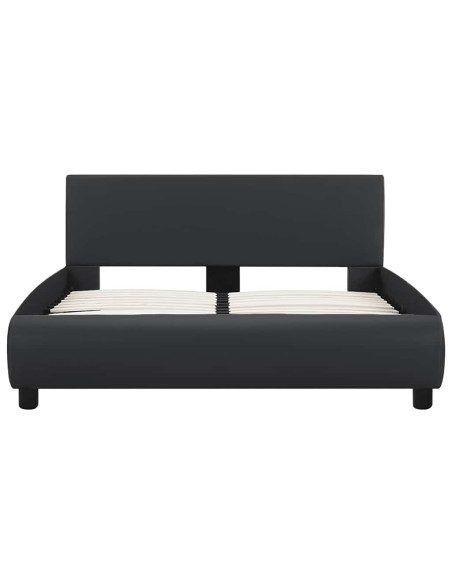 Giroletto con LED Nero in Similpelle 120x200 cm